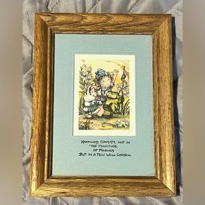Framed Jody Bergsma Print (1981)